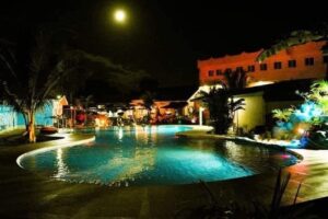 Coco mangos place resort at night